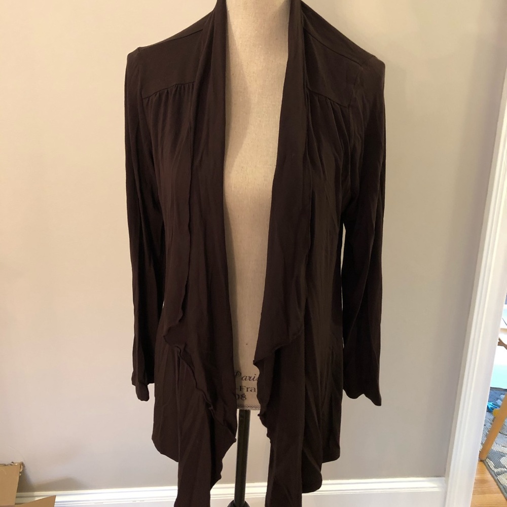 J. Jill brown lightweight cardigan